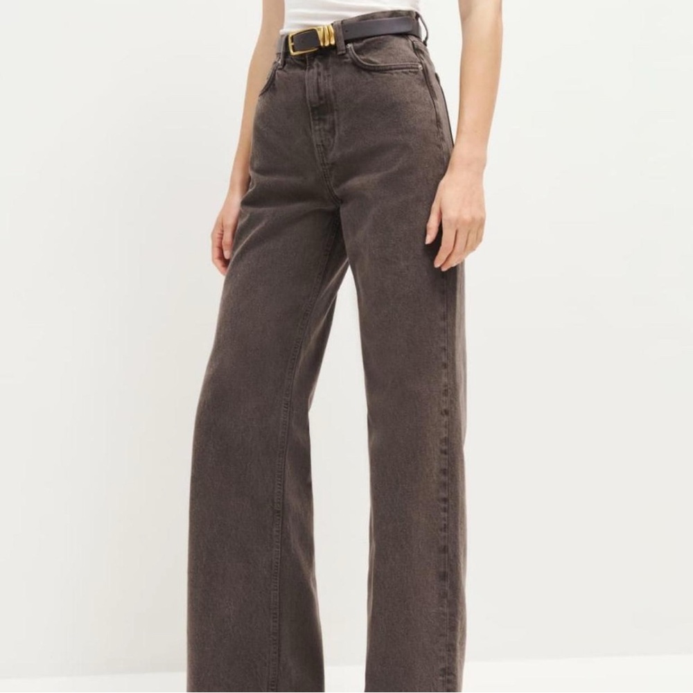 Brown Reformation Jeans